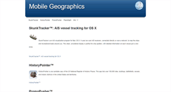 Desktop Screenshot of mobilegeographics.com